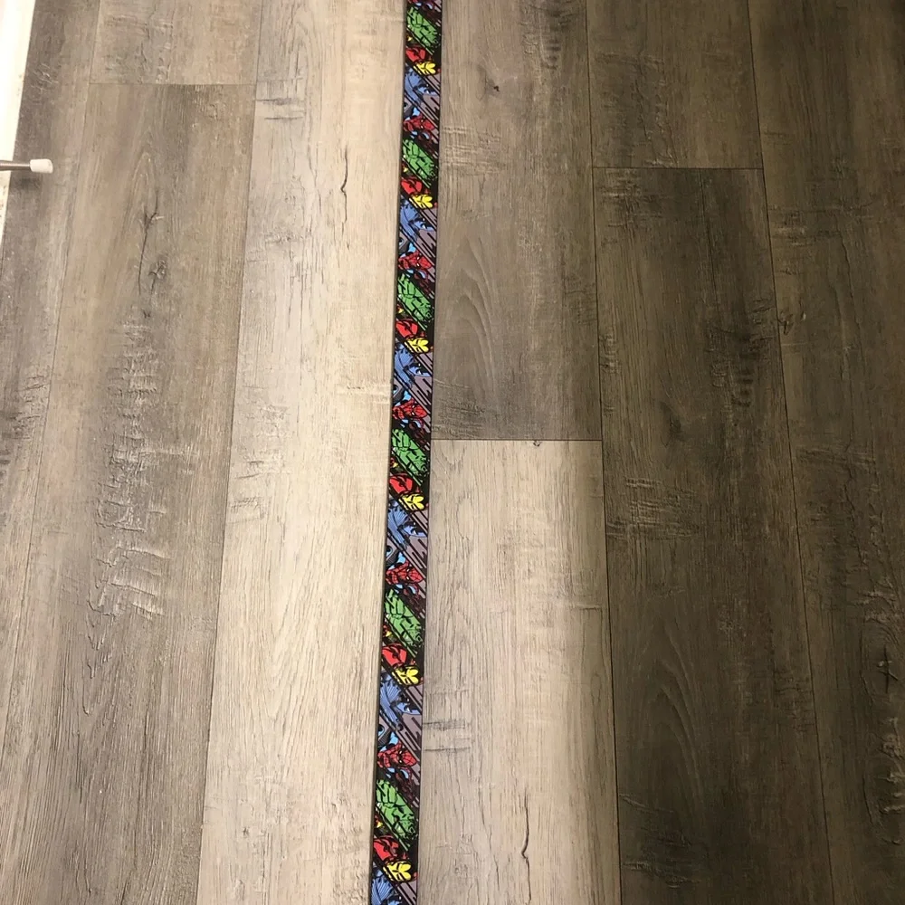 Marvel Red and Black Super heroes Belt with tags